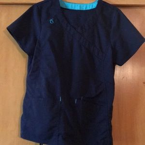 Navy scrub set